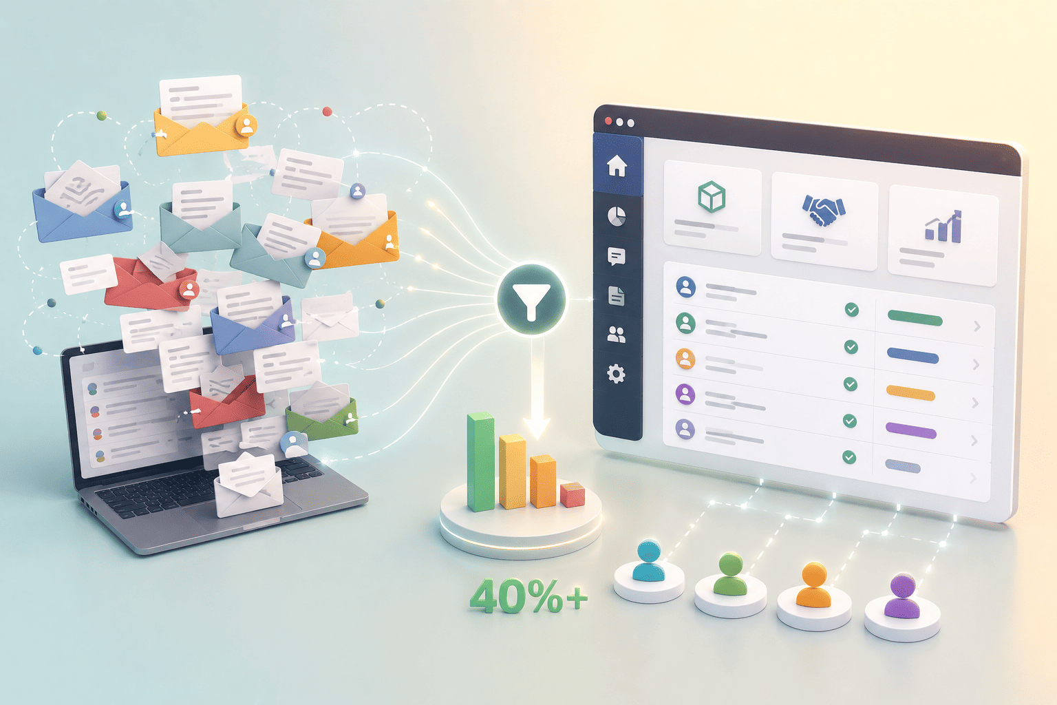 40%+ Reduction in Irrelevant Flow